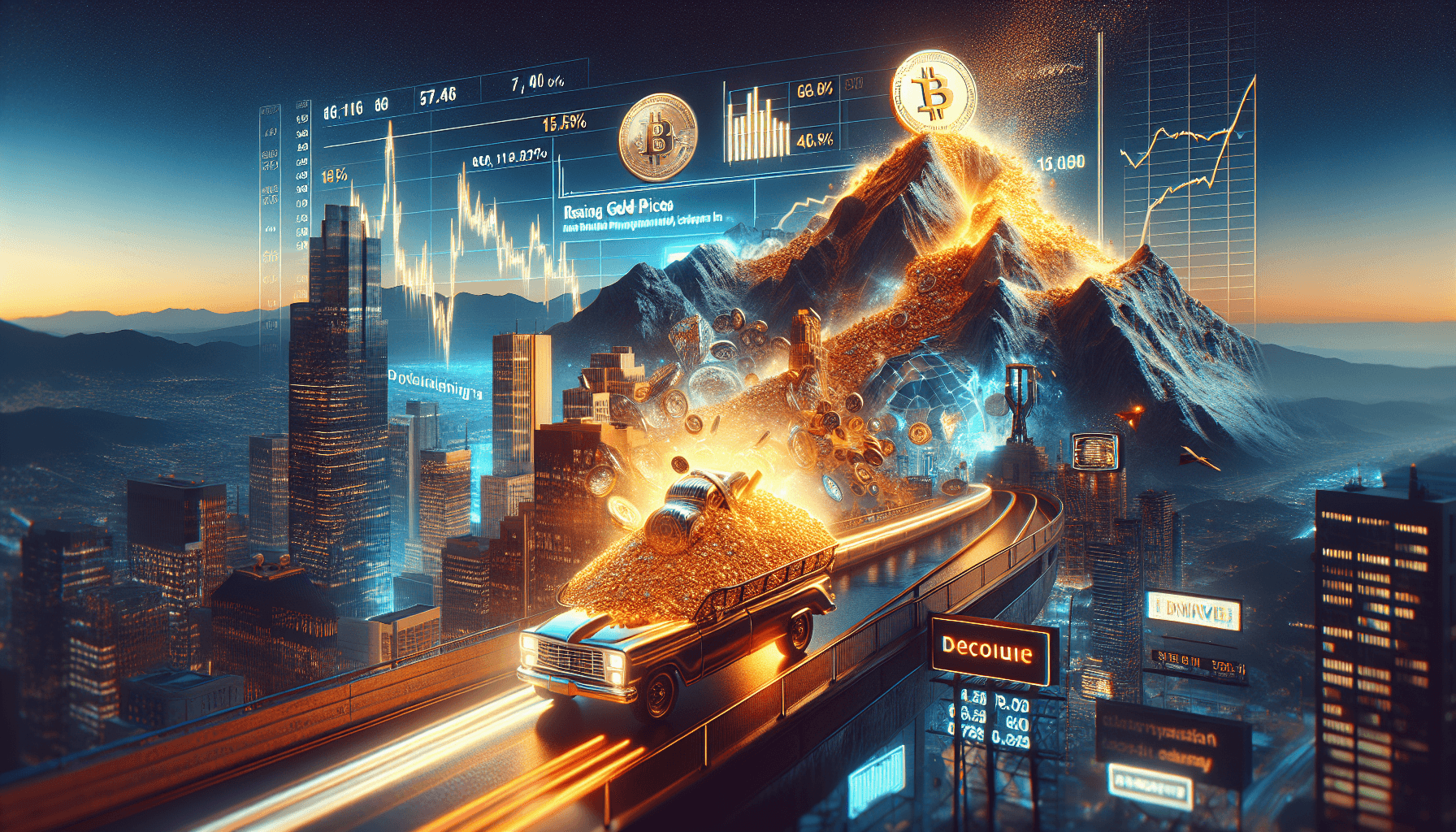 Newmont's February Surge: What Gold's Rise Means for Crypto Investors